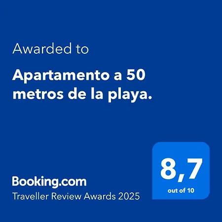 A 50 Metros De La Playa. *
